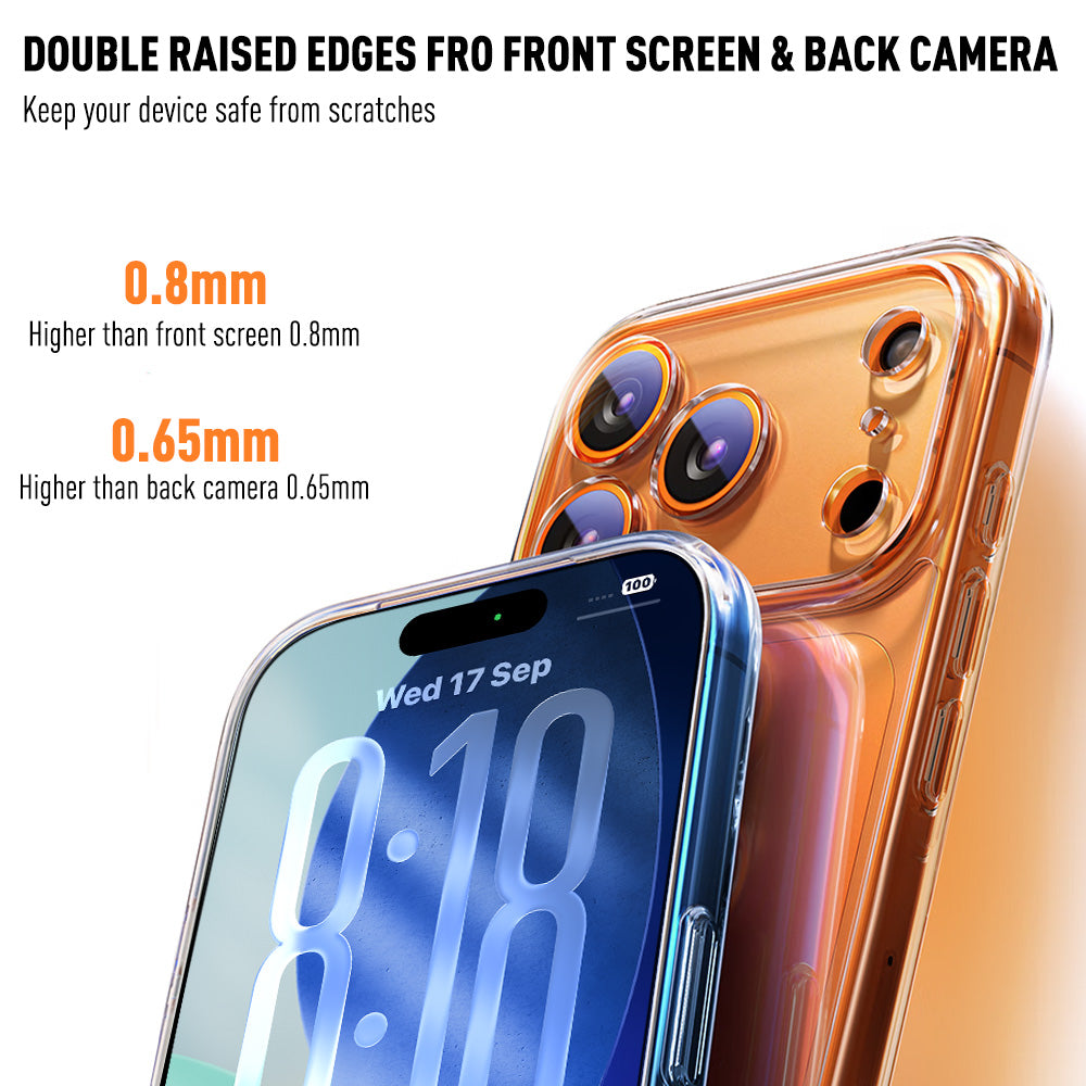 Premium Crystal Clear Shock Resist Protective Case Cover For Apple iPhone